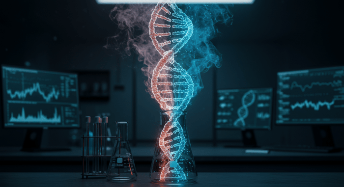 O Gênio Está Fora da Lâmpada - A Dupla Hélice Reescrita: IA Decifra o Código da Vida Enquanto Cientistas Buscam Construí-lo do Zero
