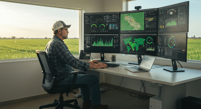 A fazenda como data center: A verdadeira face da agricultura moderna