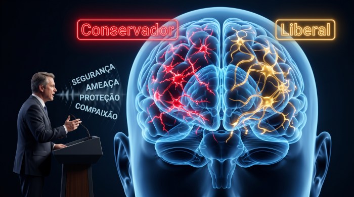 Por que seu cérebro "vê" a política de um jeito e o do seu vizinho de outro: A ciência da polarização neural.
